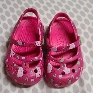 Hello Kitty Toddler Crocs